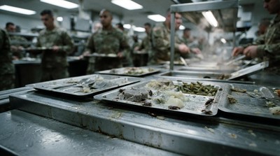 美軍胡德堡餐廳蟑螂影片瘋傳 食勤系統「失靈」引國會關切