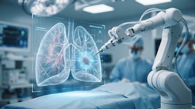 機器人輔助肺癌精準診斷與手術　早期治療提高存活率