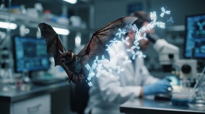 蝙蝠攜致命病毒卻不發病？新研究揭露體內藏有「第二套」抗體基因系統