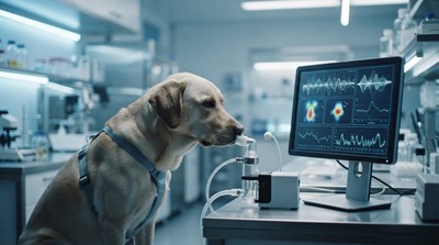 犬隻嗅覺結合AI 癌症篩檢準確率逾90% 新創公司盼明年商用