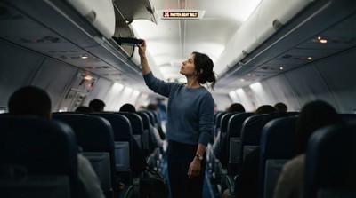 印地高航空乘客機上傳食惹議　無視安全帶燈號釀飛安隱憂